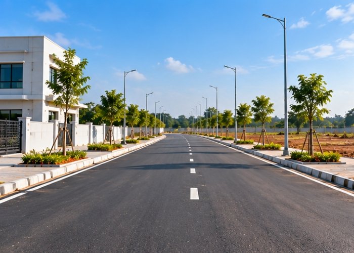 Access road and infrastructure development